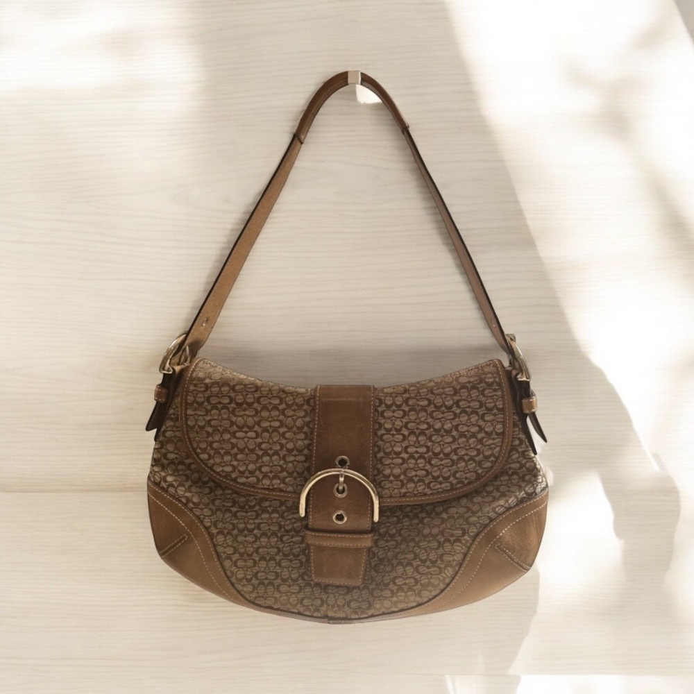 Coach SoHo Vintage Brown Shoulder Bag EUC - Picture 8 of 8